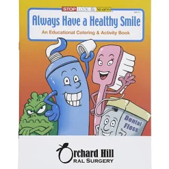 Always Have a Healthy Smile Coloring Book