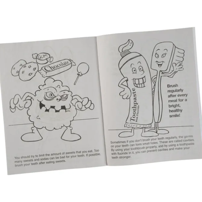 Always Have a Healthy Smile Coloring Book - 24 hr