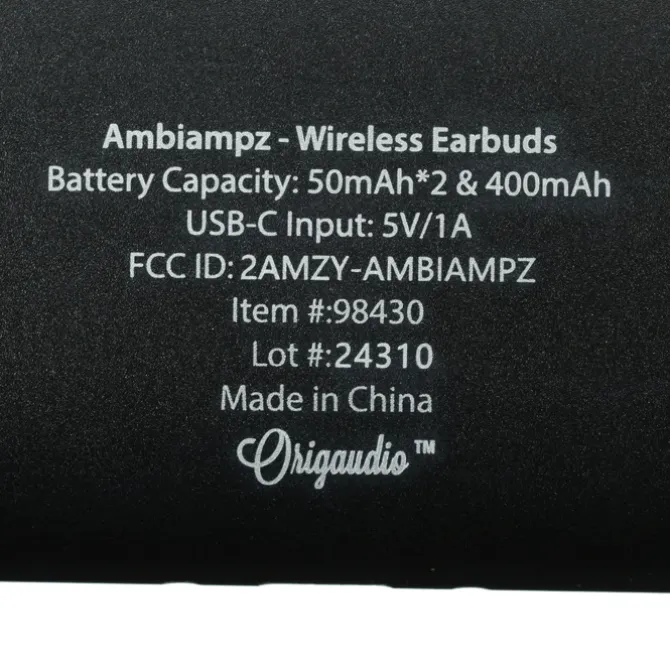 Ambiampz Wireless Open Earbuds