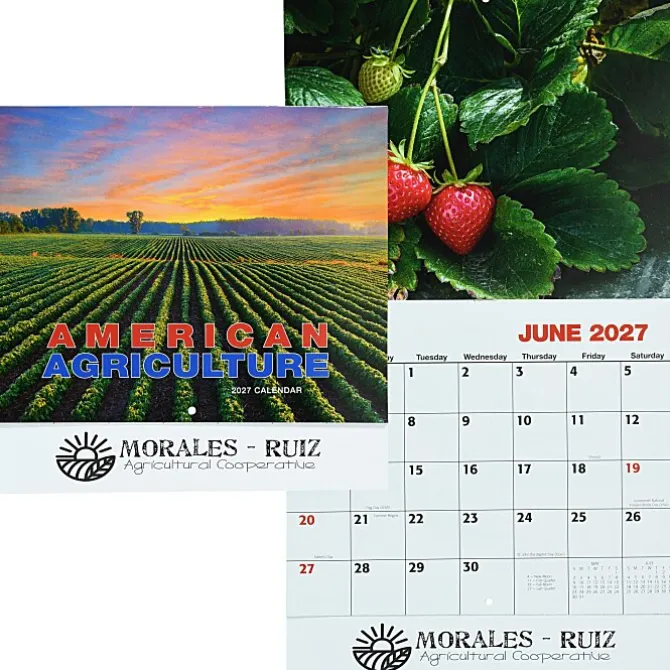 American Agriculture Calendar - Stapled