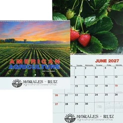 American Agriculture Calendar - Spiral