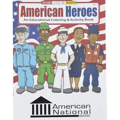 American Heroes Coloring Book