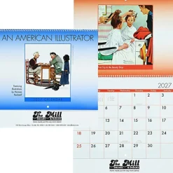 An American Illustrator Calendar - Spiral