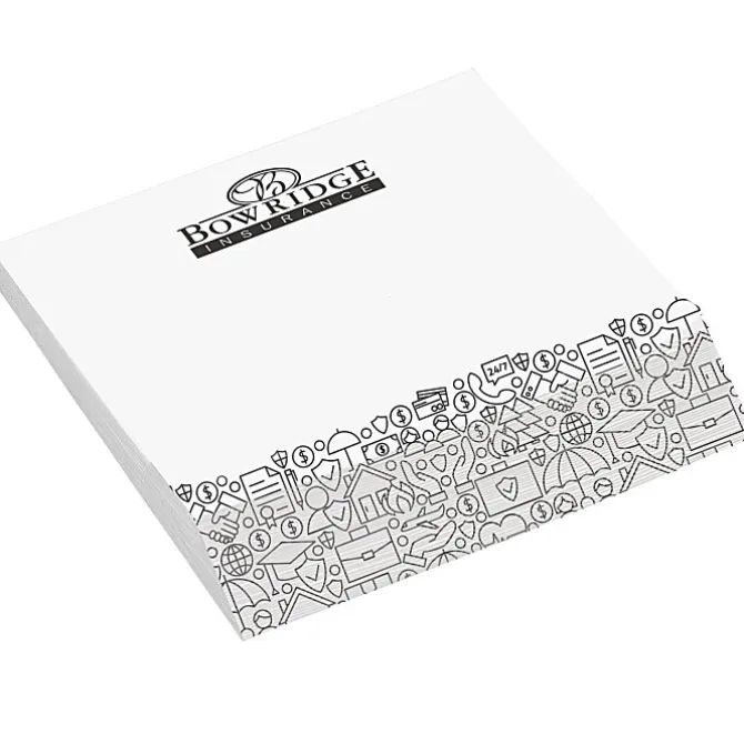 Angled Notepad - 4 inches x 4 inches - 100 sheets
