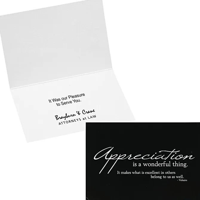Appreciation Quote Note Card
