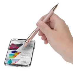 Athens Soft Touch Stylus Metal Pen - 24 hr