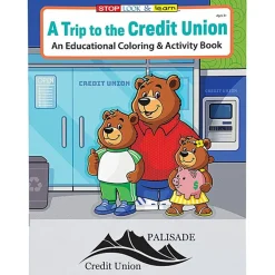 A Trip to the Credit Union Coloring Book - 24 hr