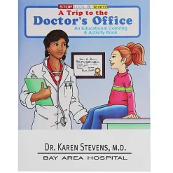 A Trip to the Doctor's Office Coloring Book - 24 hr