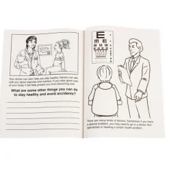 A Trip to the Doctor's Office Coloring Book - 24 hr