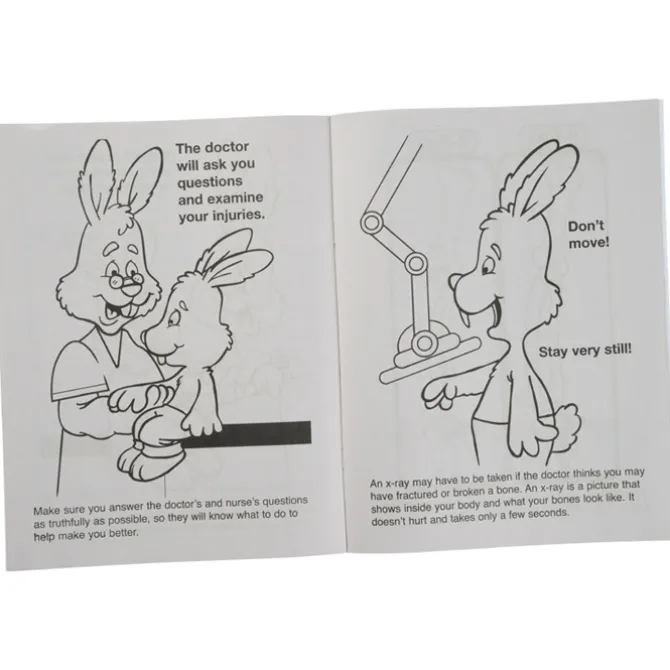A Trip to the Emergency Center Coloring Book