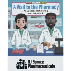 A Visit to the Pharmacy Coloring Book