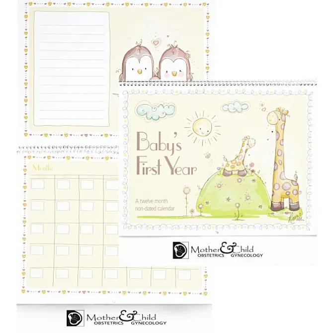 Baby's First Year Calendar - Undated