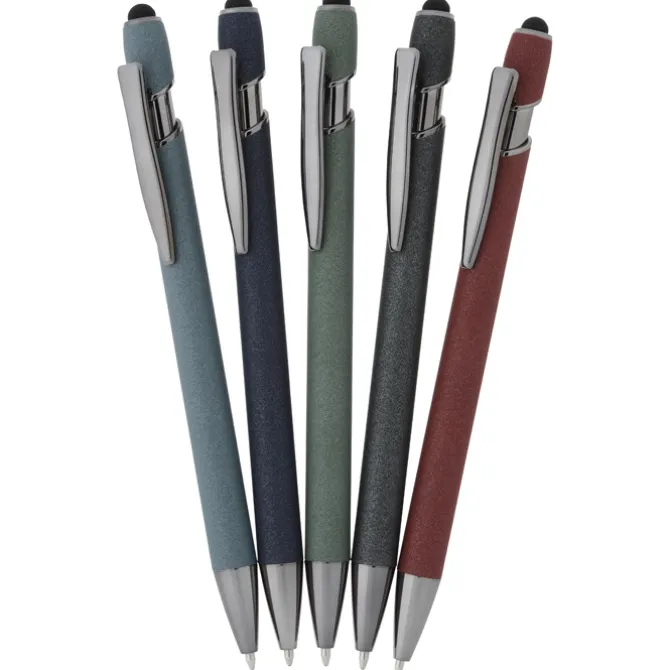 Bali Rainier Soft Touch Stylus Metal Pen