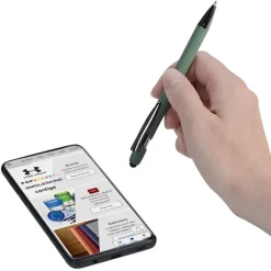 Bali Rainier Soft Touch Stylus Metal Pen