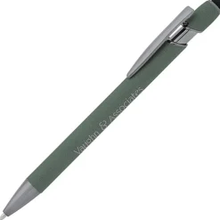 Bali Rainier Soft Touch Stylus Metal Pen