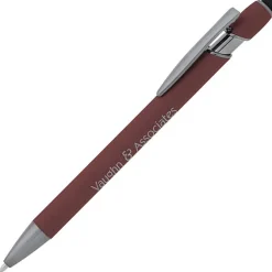 Bali Rainier Soft Touch Stylus Metal Pen
