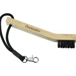 Bamboo Golf Brush with Clip