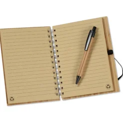 Bamboo Notebook & Pen