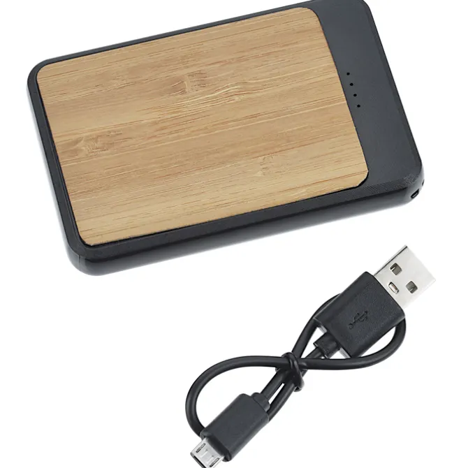 Bamboo Power Bank - 5000 mAh