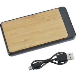 Bamboo Power Bank - 10,000 mAh