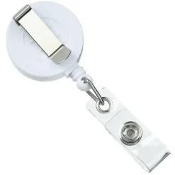 Bamboo Touch Retractable Badge Holder