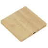 Bamboo Wireless Charging Pad with Hub