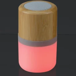 Bamboo Wireless Light-Up Speaker