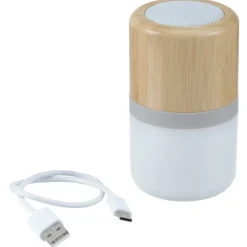 Bamboo Wireless Light-Up Speaker