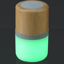 Bamboo Wireless Light-Up Speaker