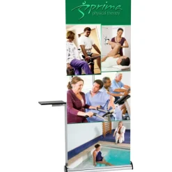 Barracuda Retractable Banner Display with Table