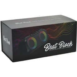 Beat Block Outdoor Bluetooth Party Speaker - 24 hr