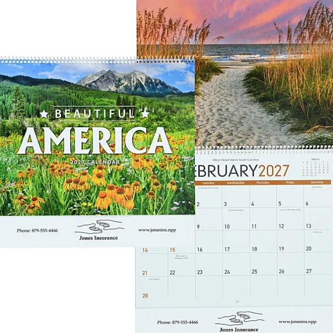 Beautiful America Calendar