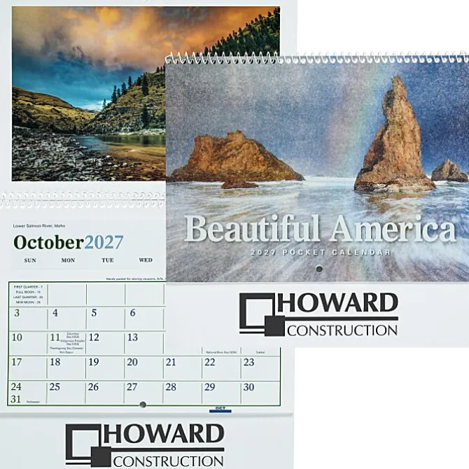 Beautiful America Calendar - Pocket