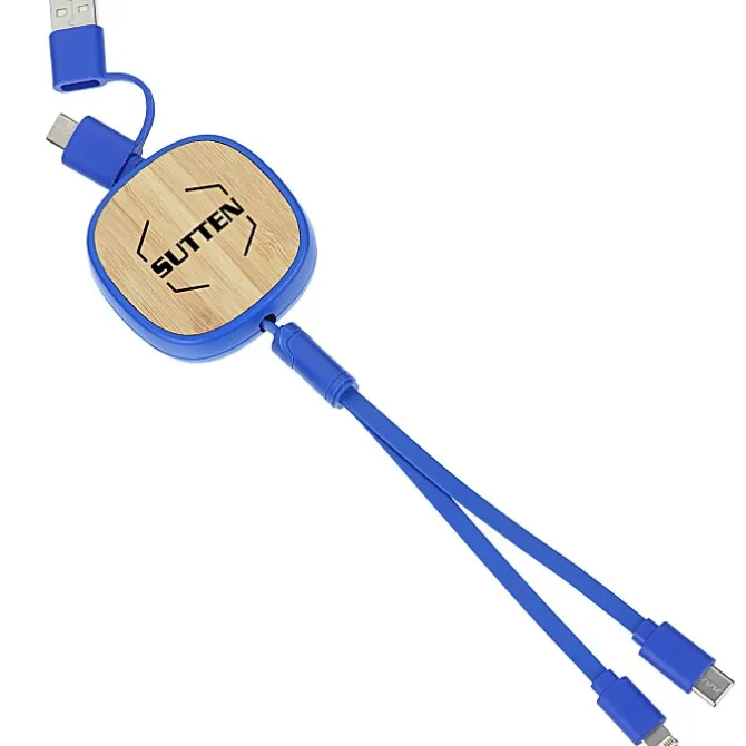 Benny Retractable Duo Charging Cable
