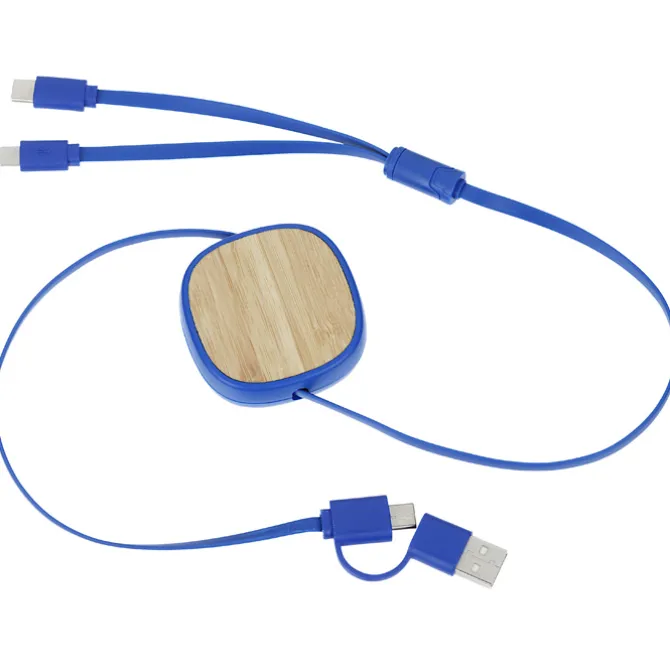 Benny Retractable Duo Charging Cable