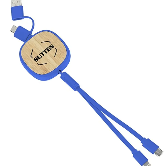 Benny Retractable Duo Charging Cable