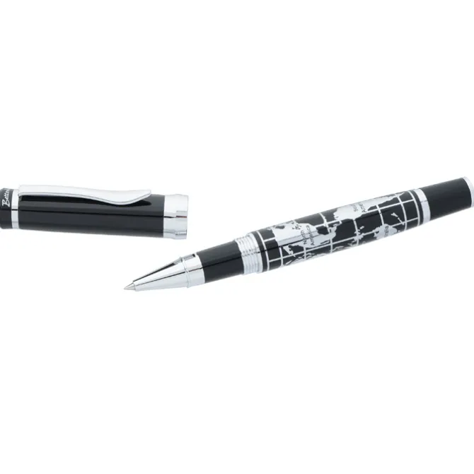 Bettoni Chrome World Rollerball Metal Pen