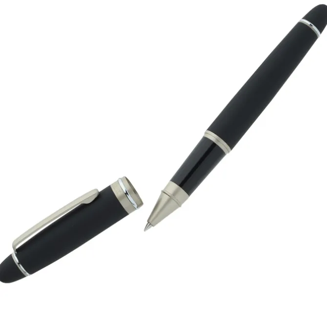 Bettoni Euro Soft Touch Rollerball Metal Pen - 24 hr