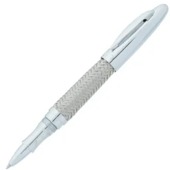 Bettoni Woven Mesh Rollerball Metal Pen