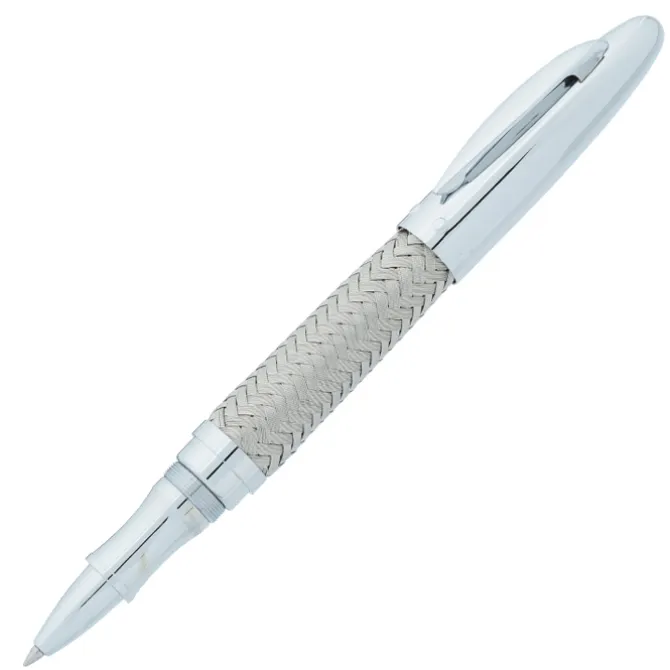 Bettoni Woven Mesh Rollerball Metal Pen