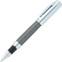 Bettoni Woven Texture Rollerball Metal Pen - 24 hr