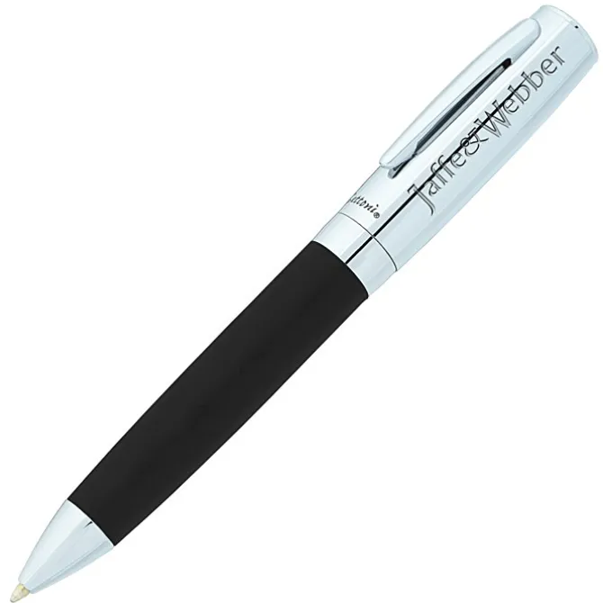 Bettoni Woven Texture Twist Metal Pen - 24 hr