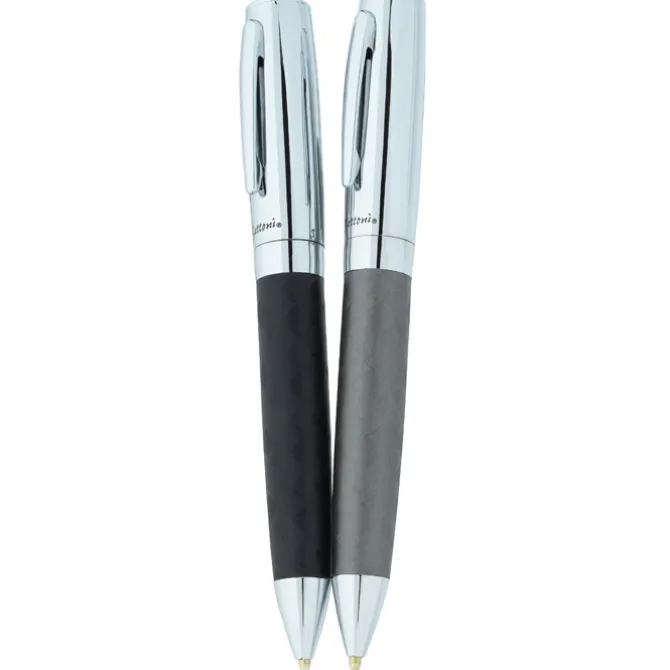 Bettoni Woven Texture Twist Metal Pen