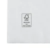 Beverage Napkin - 1-ply - White