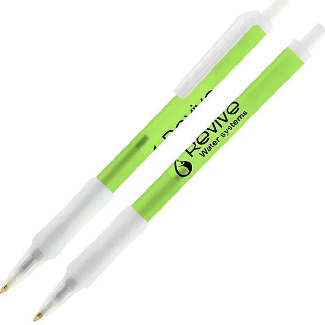 Bic Clic Stic Ice Pen with Rubber Grip