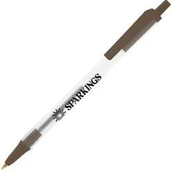 Bic Clic Stic Pen - Clear - 24 hr
