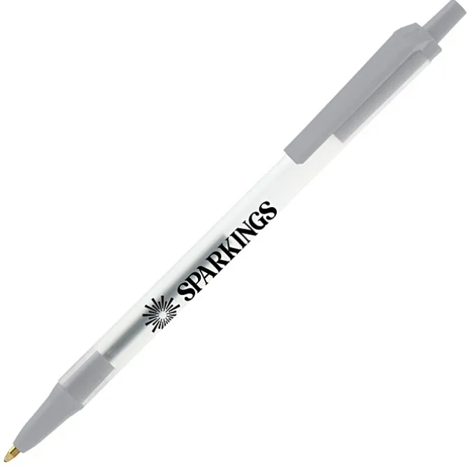 Bic Clic Stic Pen - Clear - 24 hr