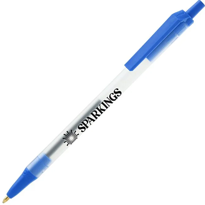 Bic Clic Stic Pen - Clear - 24 hr