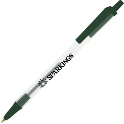 Bic Clic Stic Pen - Clear - 24 hr