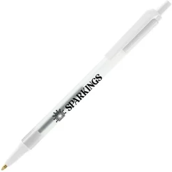 Bic Clic Stic Pen - Clear - 24 hr